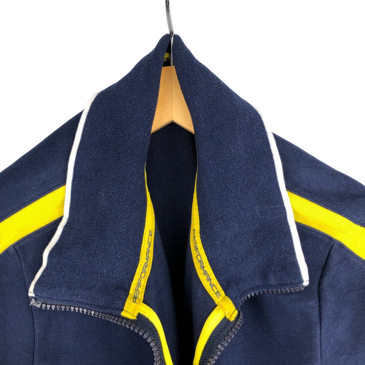 Ralph Lauren POLO SPORT full-zip sweatshirt, men's size small cotton navy blue type Vintage Second Hand