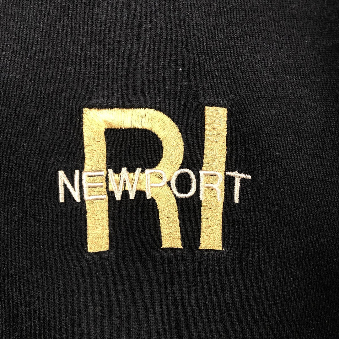 Vintage sweatshirt, men's size L, made in the USA cotton black type Vintage Second Hand