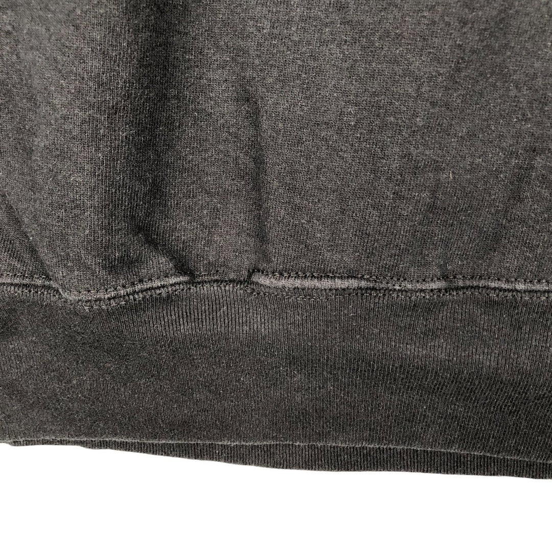 Vintage sweatshirt, men's size L, made in the USA cotton black type Vintage Second Hand