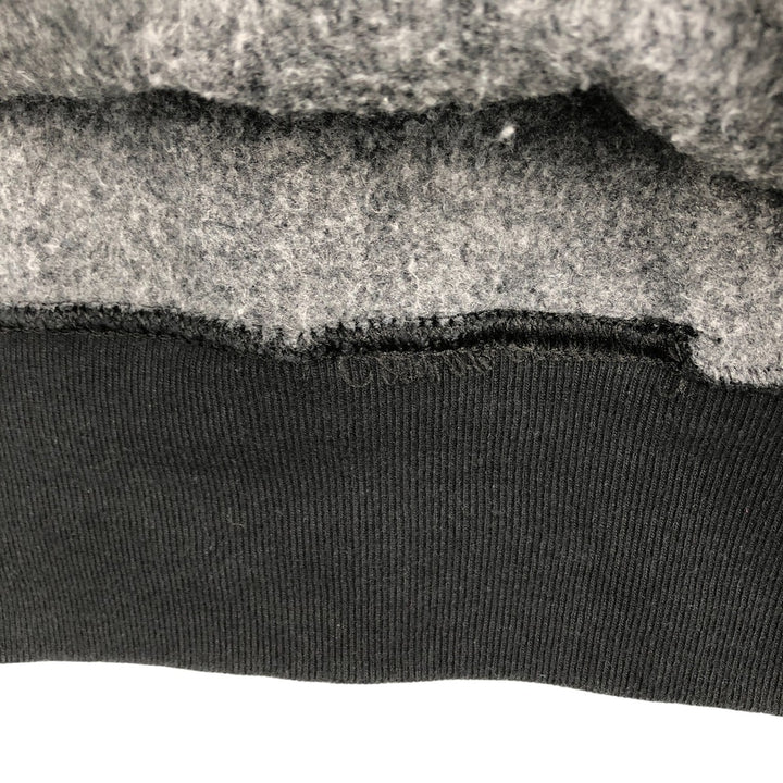 Vintage sweatshirt, men's size L, made in the USA cotton black type Vintage Second Hand