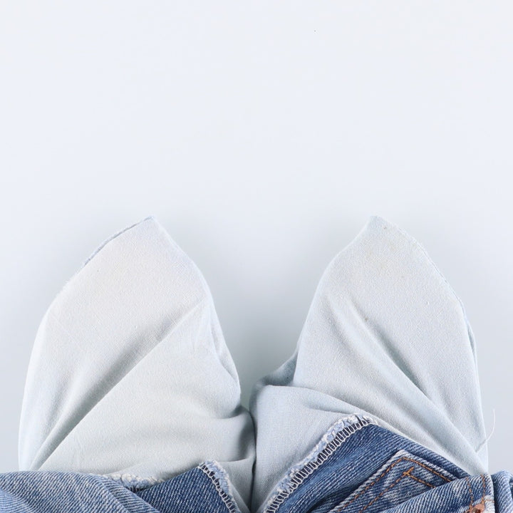 90'S Levi's 00505-4891 Regular Fit Straight Leg Tapered Denim Pants, Men's, Size W33 (Vintage) cotton blue type Vintage Second Hand