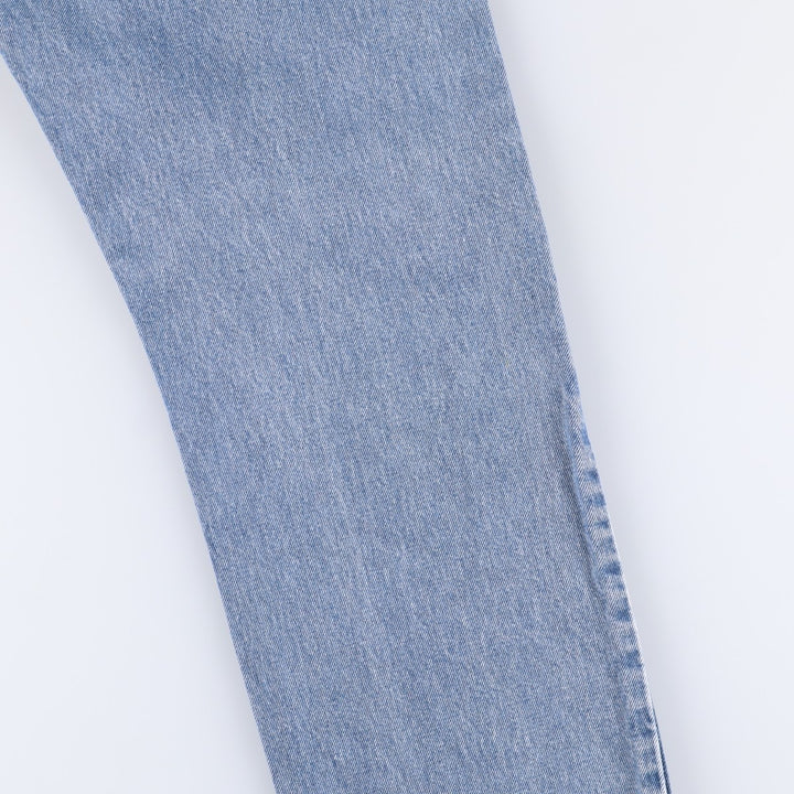 90'S Levi's 00505-4891 Regular Fit Straight Leg Tapered Denim Pants, Men's, Size W33 (Vintage) cotton blue type Vintage Second Hand