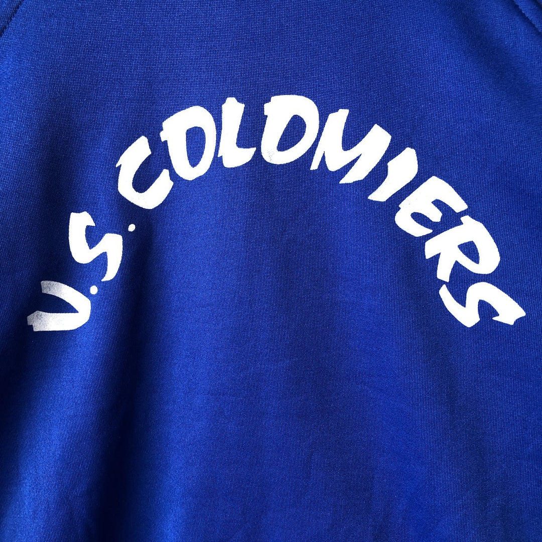 Vintage 90'S Adidas track jacket, size S, men's polyester blue type Vintage Second Hand