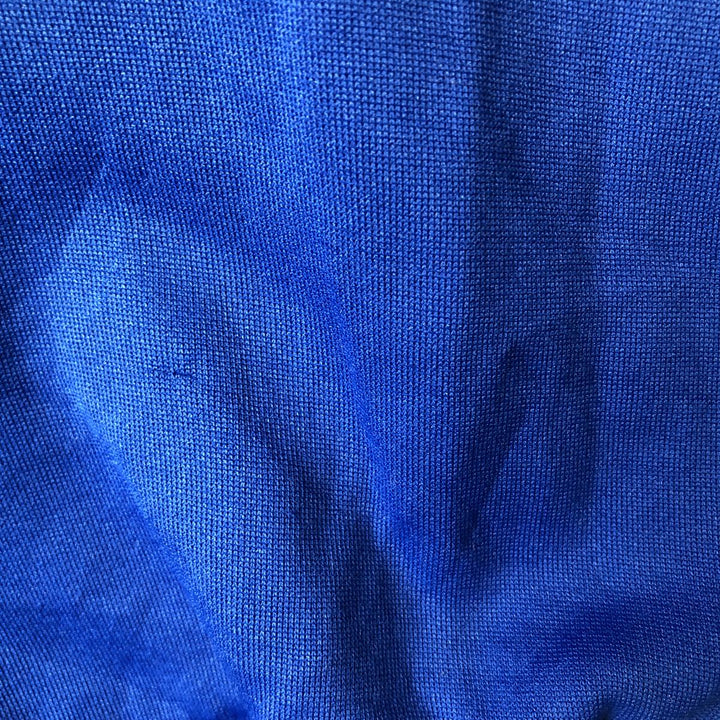 Vintage 90'S Adidas track jacket, size S, men's polyester blue type Vintage Second Hand