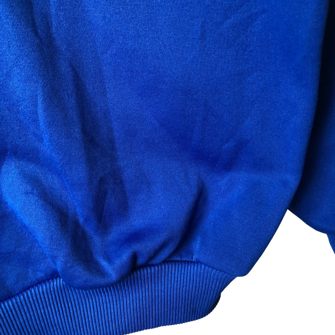 Vintage 90'S Adidas track jacket, size S, men's polyester blue type Vintage Second Hand