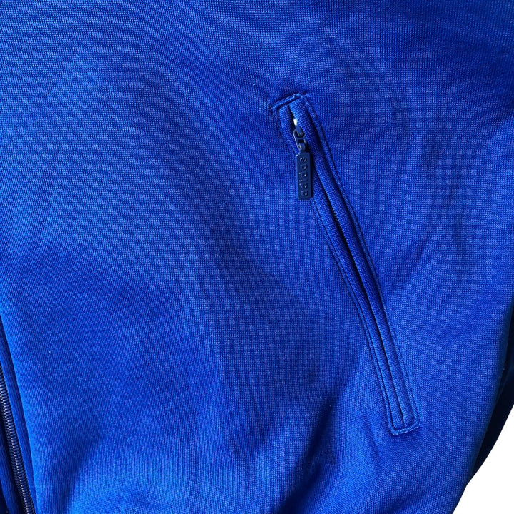 Vintage 90'S Adidas track jacket, size S, men's polyester blue type Vintage Second Hand
