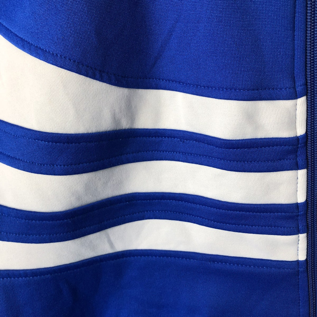 Vintage 90'S Adidas track jacket, size S, men's polyester blue type Vintage Second Hand