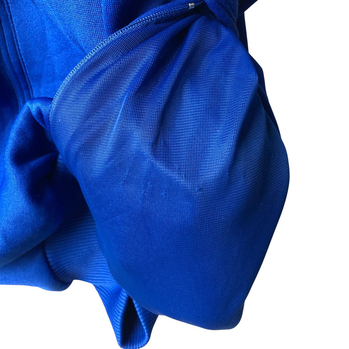 Vintage 90'S Adidas track jacket, size S, men's polyester blue type Vintage Second Hand