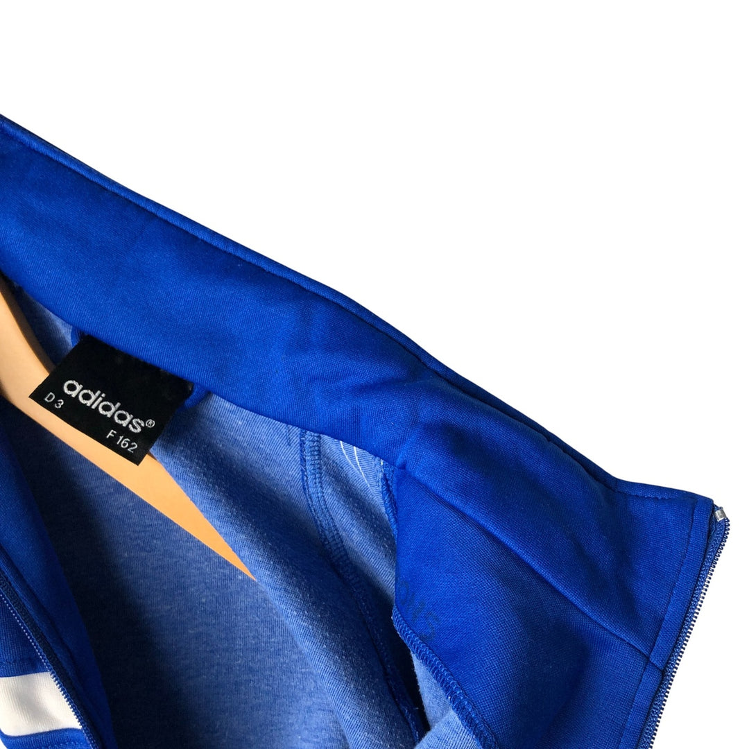 Vintage 90'S Adidas track jacket, size S, men's polyester blue type Vintage Second Hand