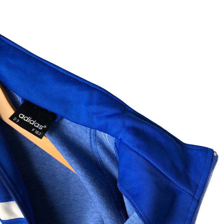 Vintage 90'S Adidas track jacket, size S, men's polyester blue type Vintage Second Hand