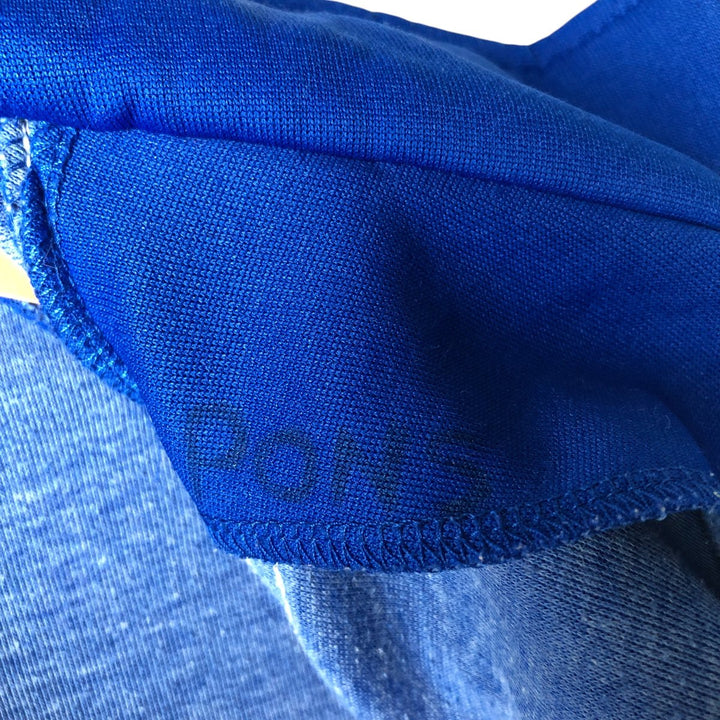 Vintage 90'S Adidas track jacket, size S, men's polyester blue type Vintage Second Hand