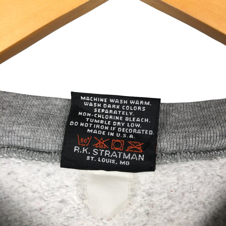 Vintage 1990'S Harley-Davidson Advertising Sweatshirt, Made in USA, Men's XL cotton gray type Vintage Second Hand