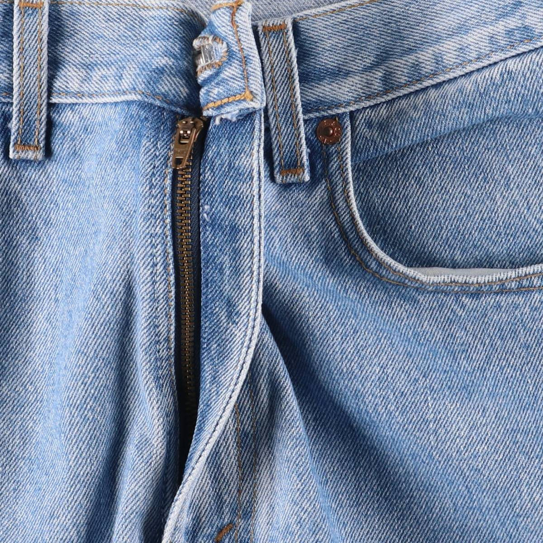 2000'S Levi's 505-4834 Regular Fit Straight Leg Tapered Denim Pants, Made in USA, Men's Size 34 cotton blue type Vintage Second Hand