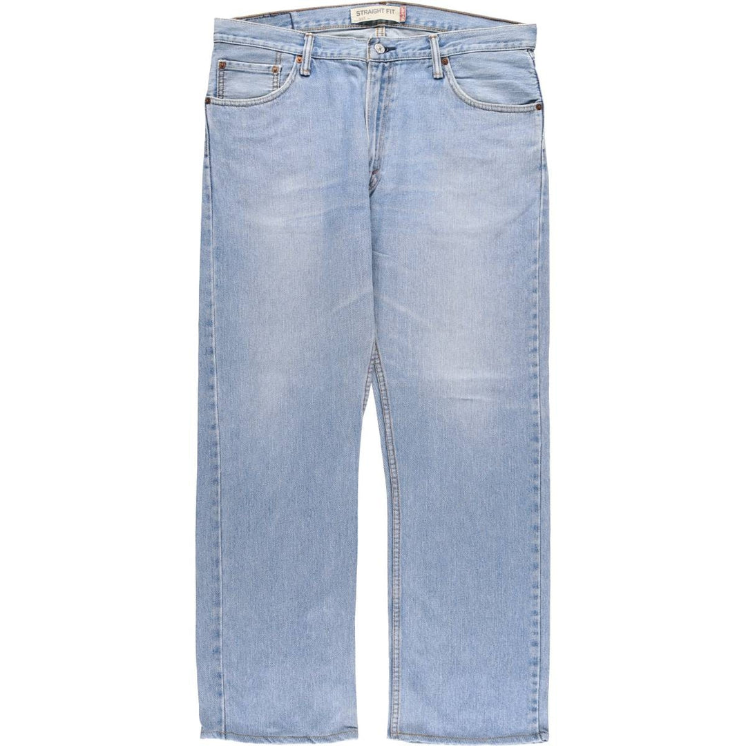 Levi's 505 Straight Fit Tapered Denim Pants, Men's, Size 38 cotton blue type Vintage Second Hand