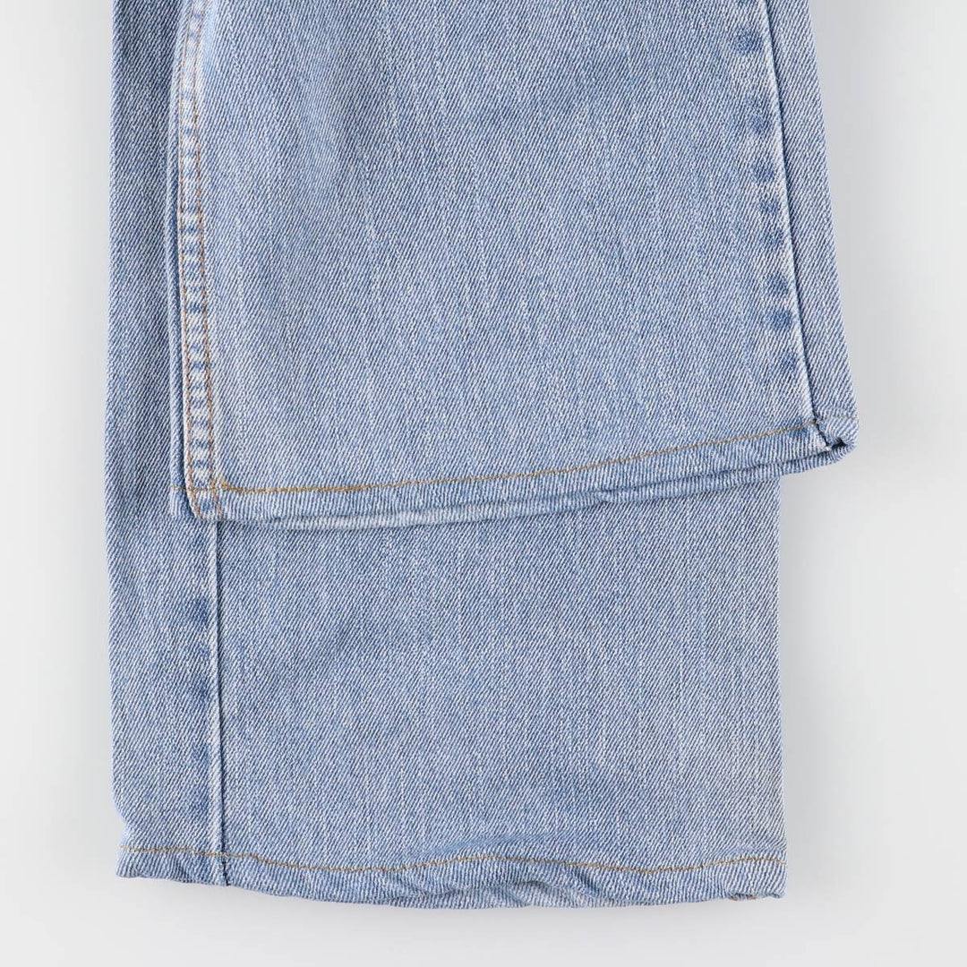 Levi's 505 Straight Fit Tapered Denim Pants, Men's, Size 38 cotton blue type Vintage Second Hand
