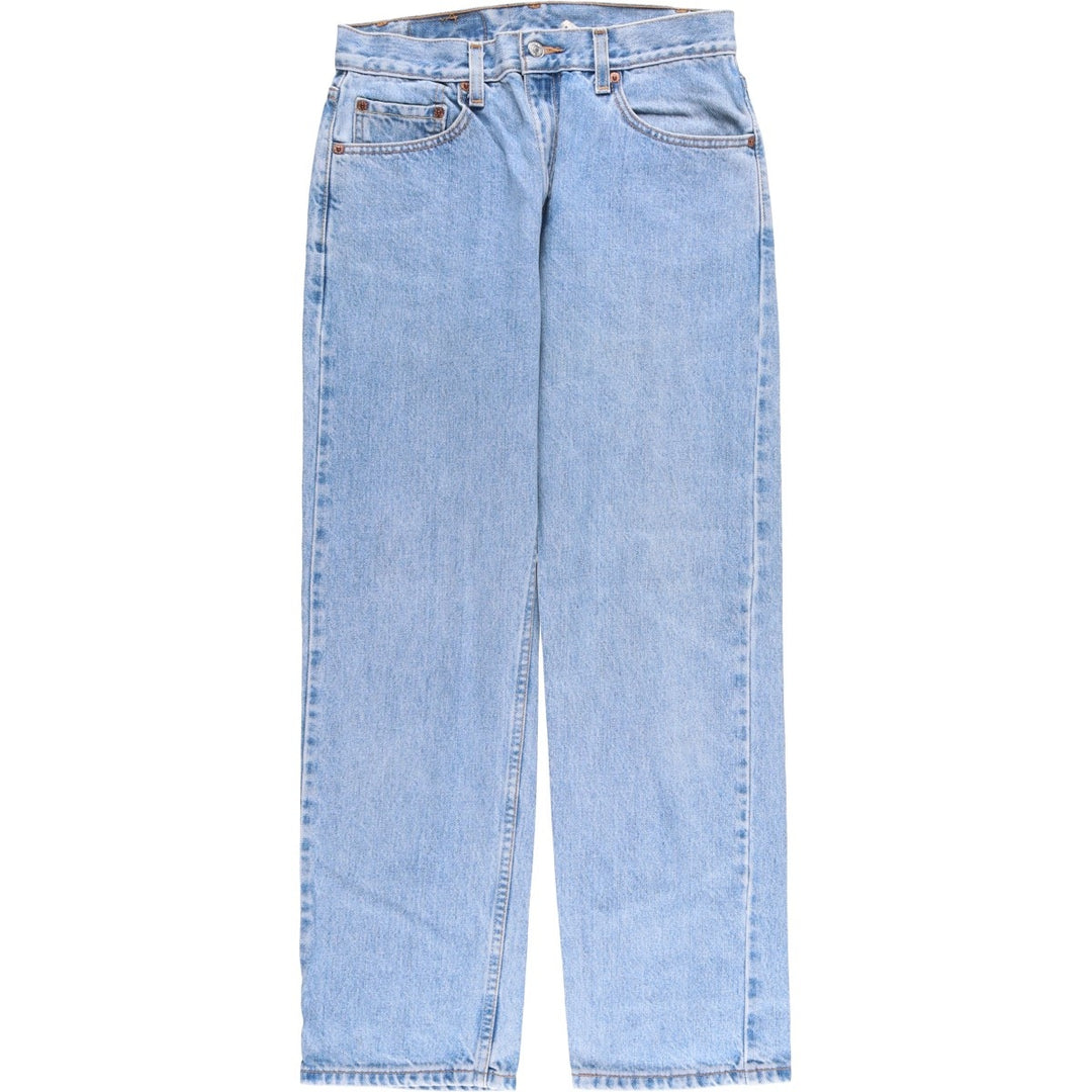 2000'S Levi's 505 Regular Fit Straight Leg Tapered Denim Pants, Men's Size W29 cotton Blue type light blue Vintage Second Hand
