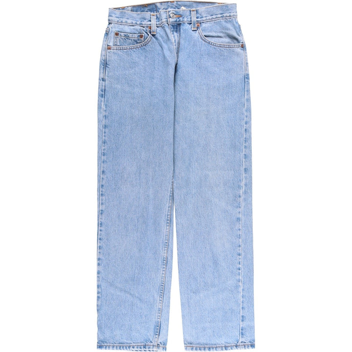 2000'S Levi's 505 Regular Fit Straight Leg Tapered Denim Pants, Men's Size W29 cotton Blue type light blue Vintage Second Hand