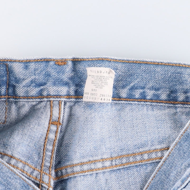 2000'S Levi's 505 Regular Fit Straight Leg Tapered Denim Pants, Men's Size W29 cotton Blue type light blue Vintage Second Hand