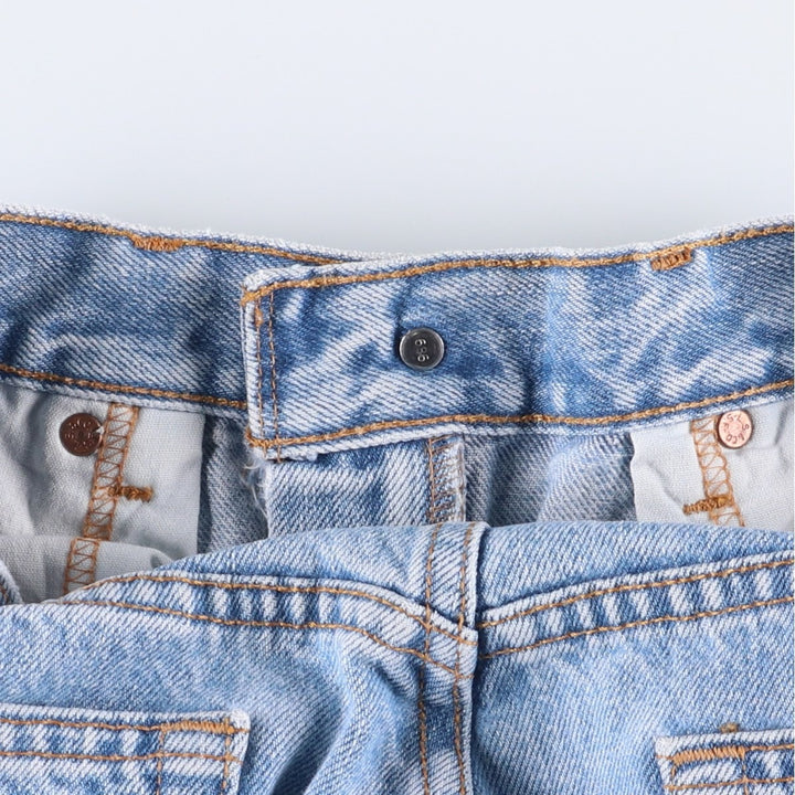 2000'S Levi's 505 Regular Fit Straight Leg Tapered Denim Pants, Men's Size W29 cotton Blue type light blue Vintage Second Hand