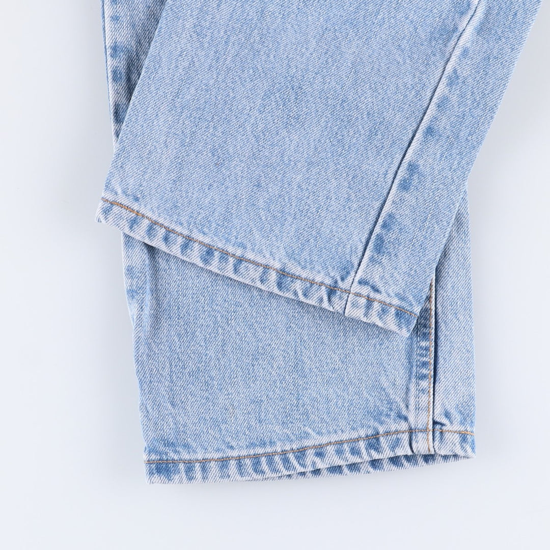 2000'S Levi's 505 Regular Fit Straight Leg Tapered Denim Pants, Men's Size W29 cotton Blue type light blue Vintage Second Hand