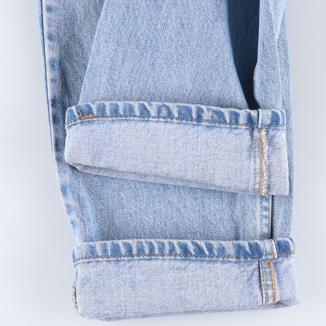 2000'S Levi's 505 Regular Fit Straight Leg Tapered Denim Pants, Men's Size W29 cotton Blue type light blue Vintage Second Hand