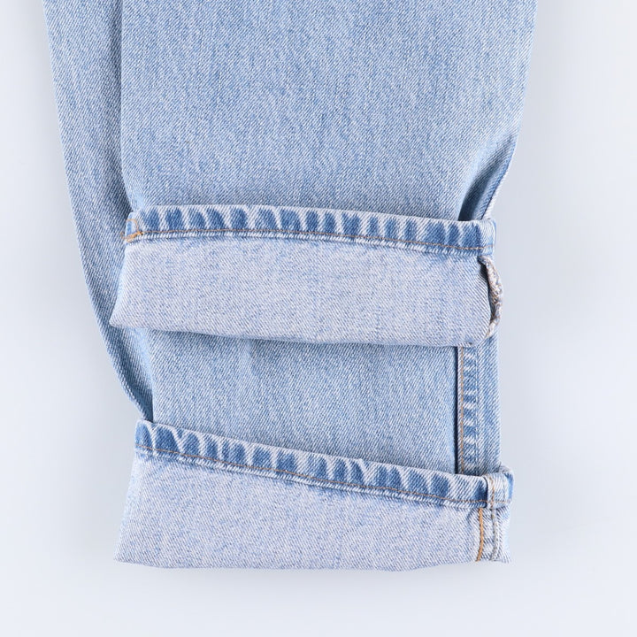 2000'S Levi's 505 Regular Fit Straight Leg Tapered Denim Pants, Men's Size W29 cotton Blue type light blue Vintage Second Hand