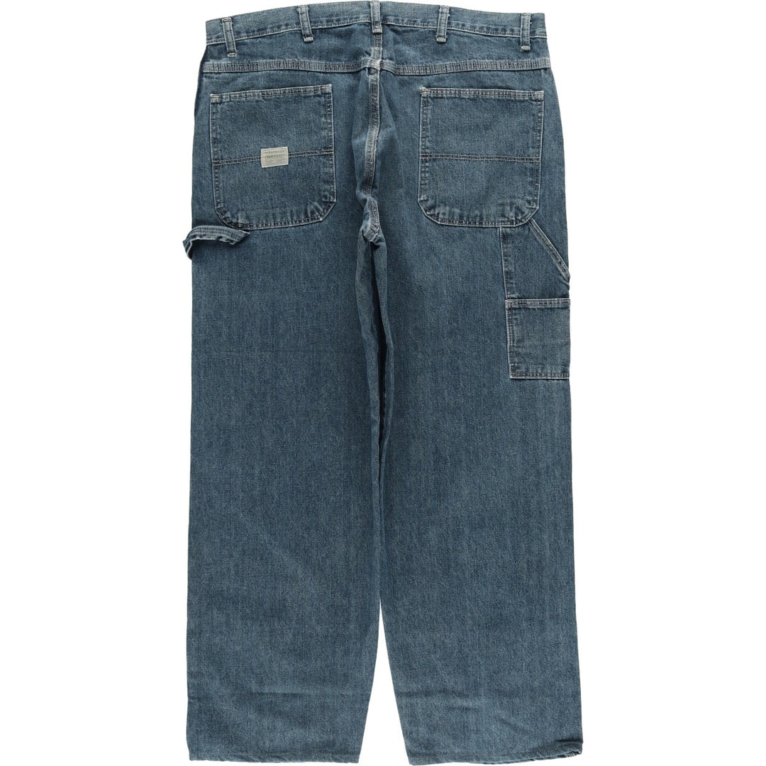 2000'S Wrangler Originals Denim Painter Pants, Men's, Size W37 cotton blue type Vintage Second Hand