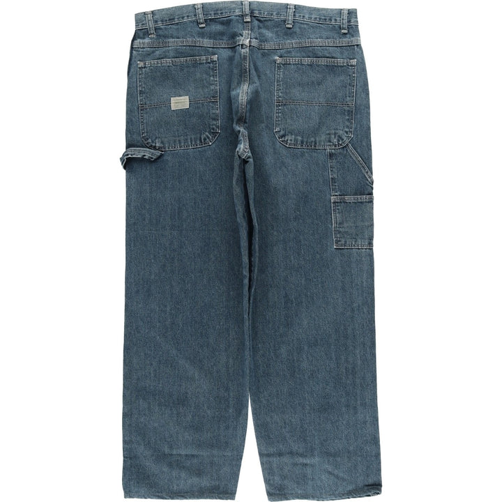 2000'S Wrangler Originals Denim Painter Pants, Men's, Size W37 cotton blue type Vintage Second Hand