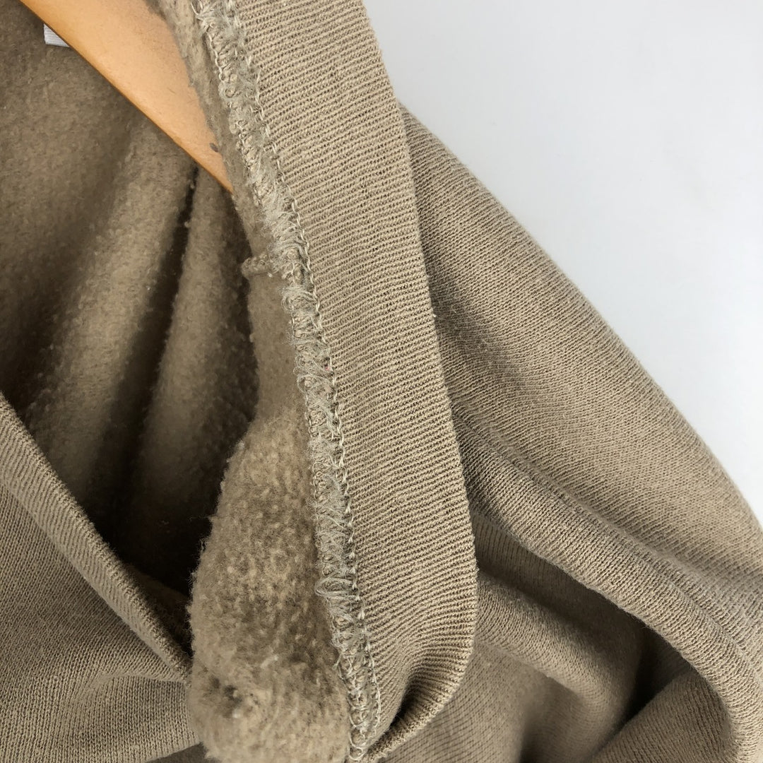 80s-90'S Jerzees Plain Blank Sweatshirt Trainer Made in USA Men's XL Vintage cotton Beige type Vintage Second Hand