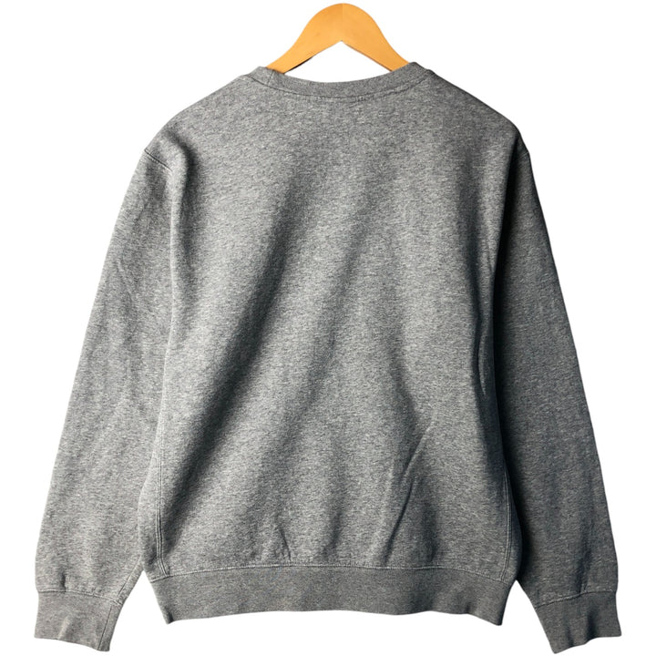 Nike One-Point Logo Sweatshirt, Men's Size Small cotton gray type Vintage Second Hand