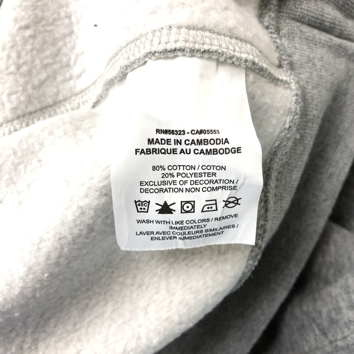 Nike One-Point Logo Sweatshirt, Men's Size Small cotton gray type Vintage Second Hand