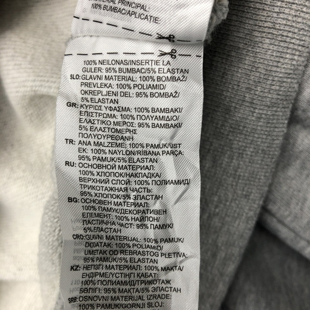 Adidas Trefoil logo sweatshirt, size M, men's cotton gray type Vintage Second Hand