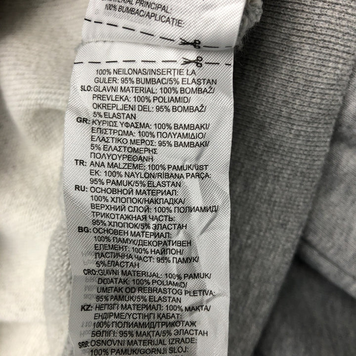 Adidas Trefoil logo sweatshirt, size M, men's cotton gray type Vintage Second Hand