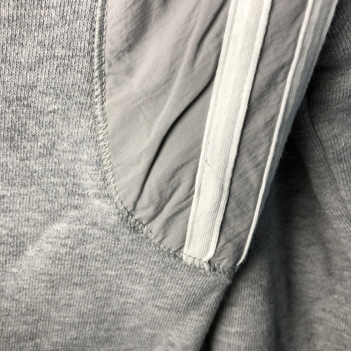 Adidas Trefoil logo sweatshirt, size M, men's cotton gray type Vintage Second Hand