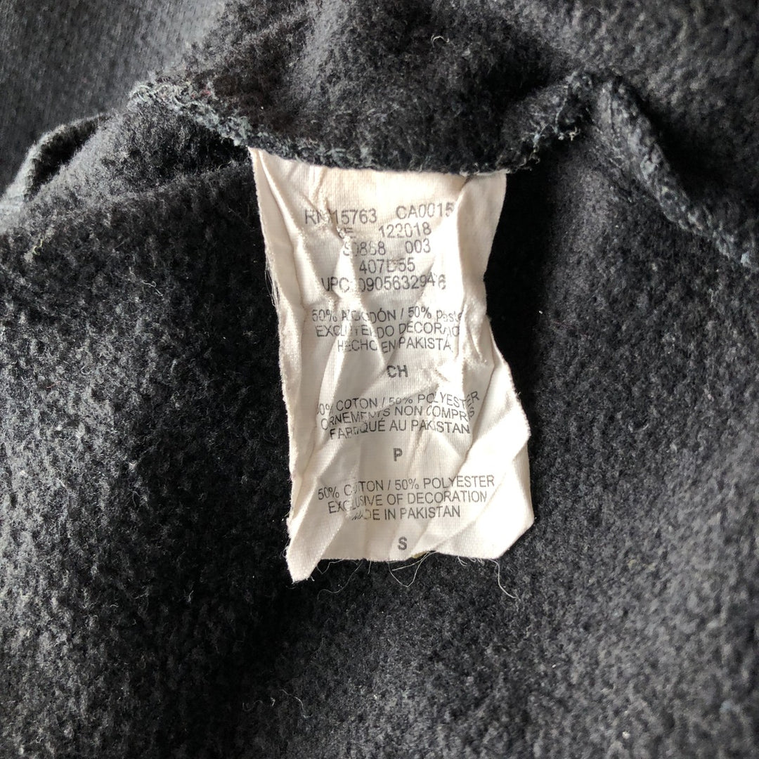 Champion Authentic Athletics Wear One-Point Logo Sweatshirt, Men's Size Small cotton black type Vintage Second Hand