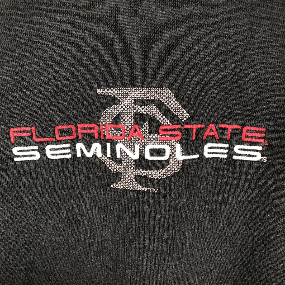 Vintage 90'S Majestic college sweatshirt, made in the USA, size XL, men's cotton black type Vintage Second Hand
