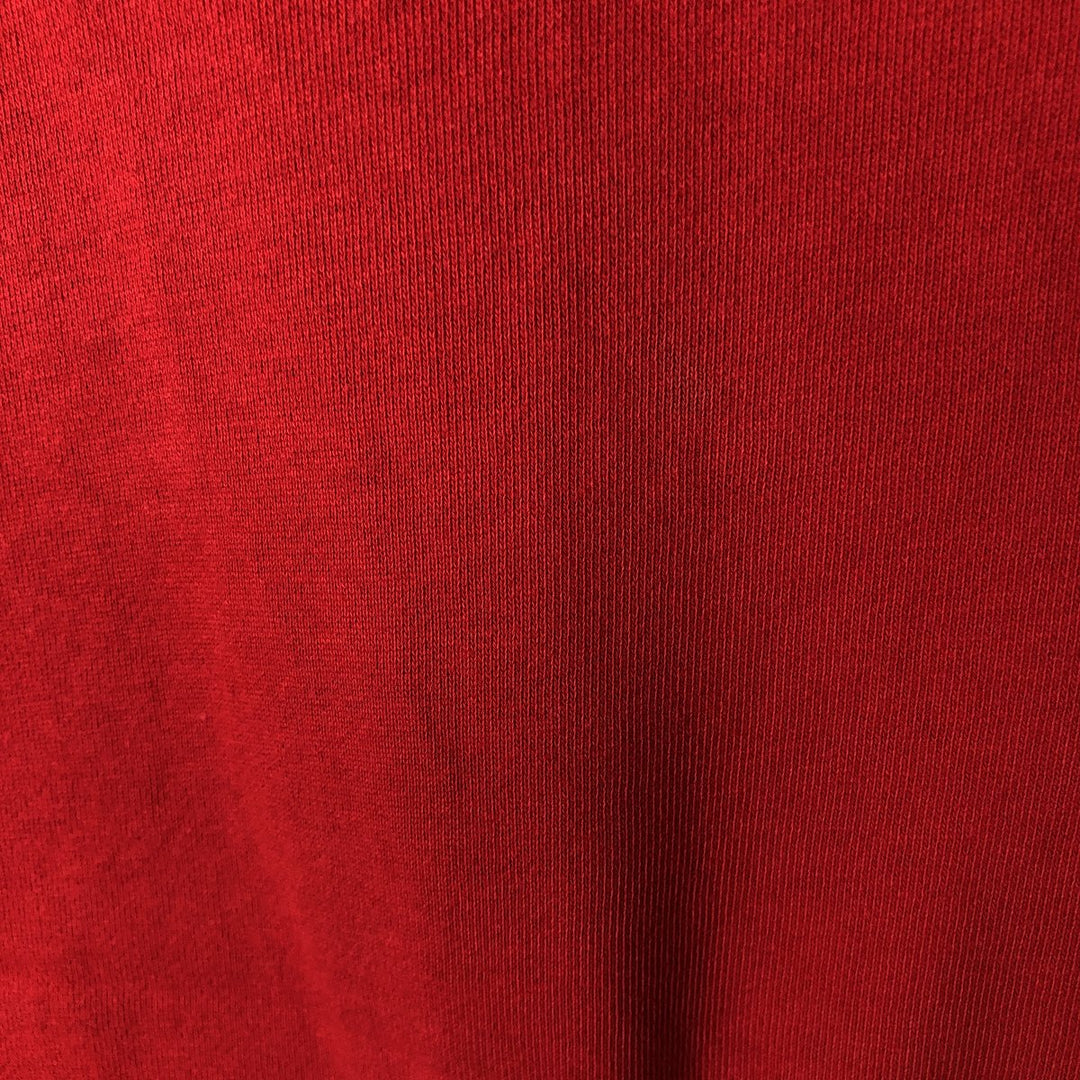 Ralph Lauren One-Point Logo Sweatshirt, Men's Size L cotton red type Vintage Second Hand