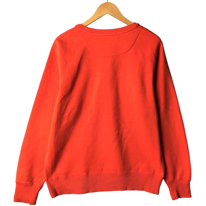 Nike One Point Logo Sweatshirt, Trainer, Men's Size L cotton orange type Vintage Second Hand