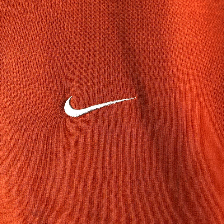 Nike One Point Logo Sweatshirt, Trainer, Men's Size L cotton orange type Vintage Second Hand