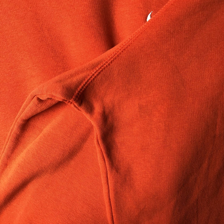 Nike One Point Logo Sweatshirt, Trainer, Men's Size L cotton orange type Vintage Second Hand