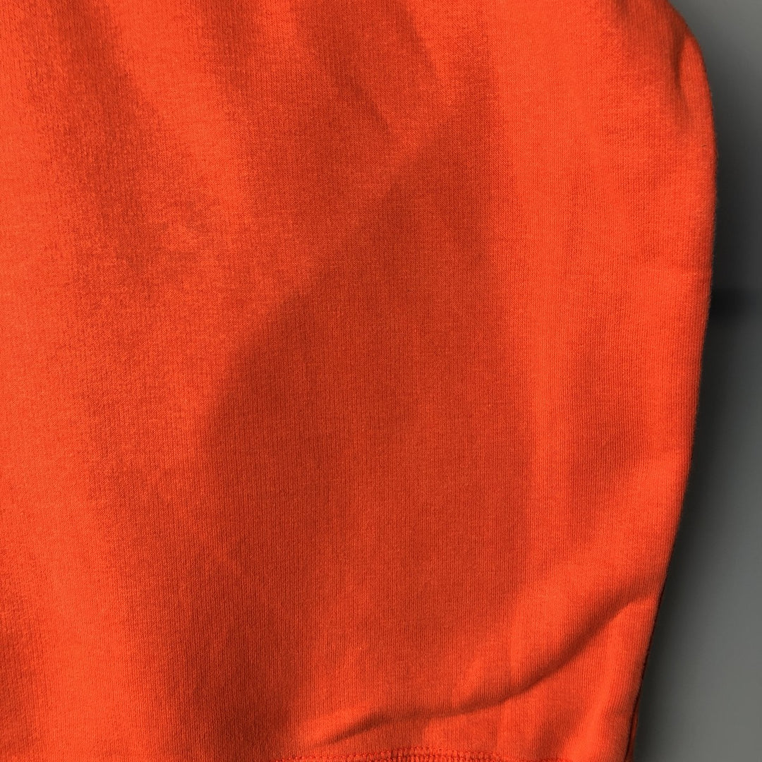 Nike One Point Logo Sweatshirt, Trainer, Men's Size L cotton orange type Vintage Second Hand