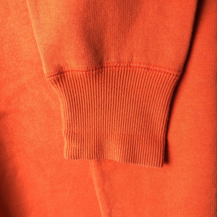 Nike One Point Logo Sweatshirt, Trainer, Men's Size L cotton orange type Vintage Second Hand