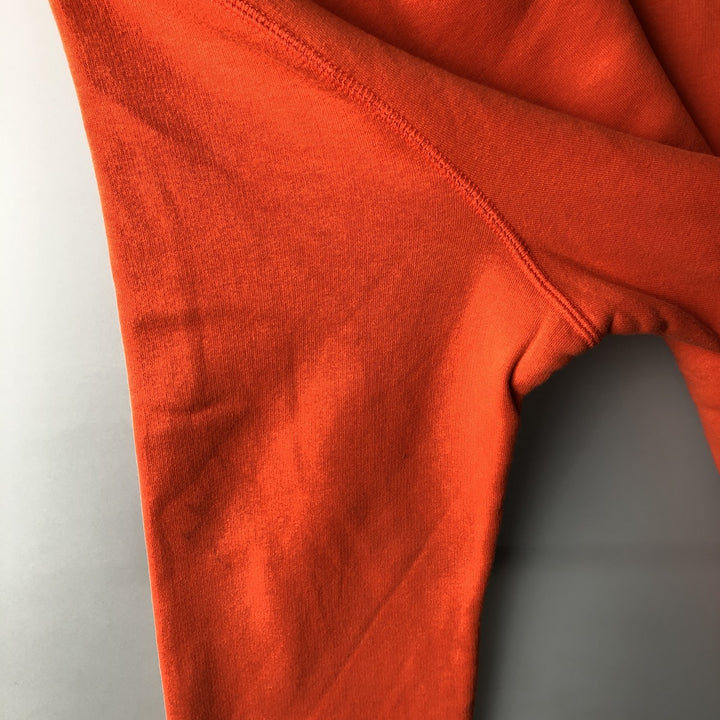 Nike One Point Logo Sweatshirt, Trainer, Men's Size L cotton orange type Vintage Second Hand