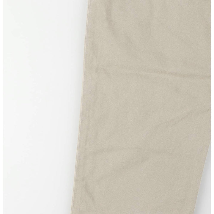 Ralph Lauren POLO by Ralph Lauren ETHAN PANT, two-pleat chino pants, men's size W35 cotton Beige type Vintage Second Hand
