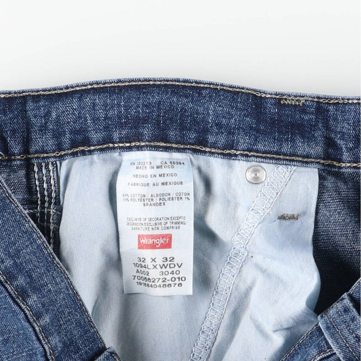 Wrangler Denim Painter Pants for Men, W32 equivalent cotton blue type Vintage Second Hand