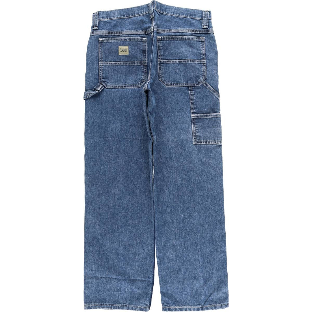 Lee Loose Fit Denim Painter Pants, Men's, Size 34 cotton blue type Vintage Second Hand