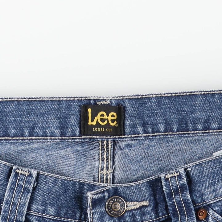 Lee Loose Fit Denim Painter Pants, Men's, Size 34 cotton blue type Vintage Second Hand