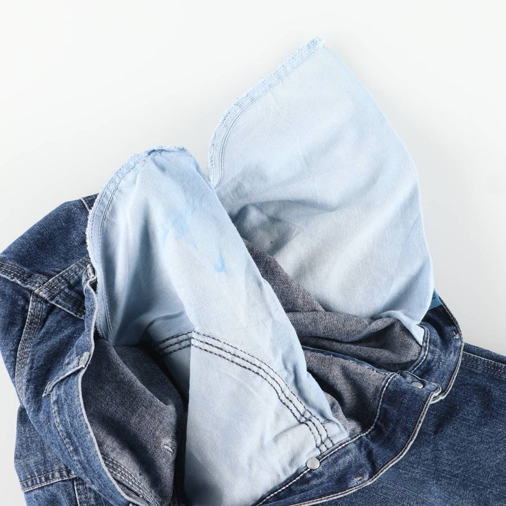 00'S Wrangler Denim Painter Pants Men's W35 cotton blue type Vintage Second Hand