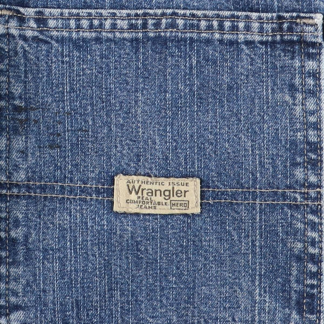 Wrangler Denim Painter Pants for Men, W33 equivalent cotton blue type Vintage Second Hand
