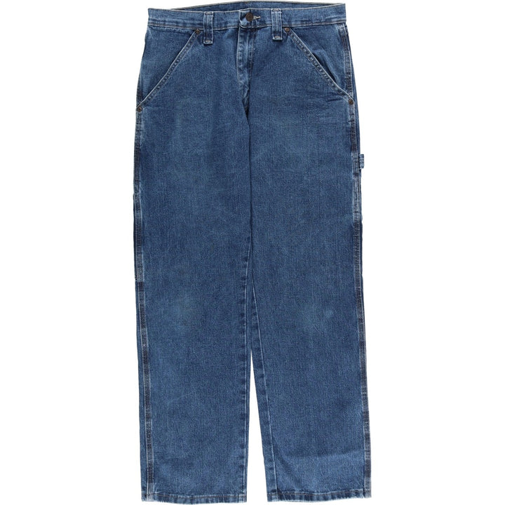 00'S Wrangler Denim Painter Pants Men's W31 equivalent cotton blue type Vintage Second Hand